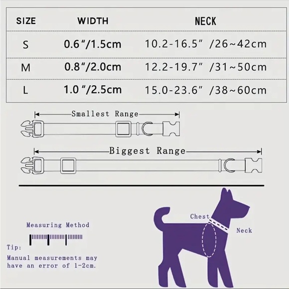 Cute “Lemons” Dog Collar. Large - Picture 6 of 6